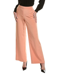 Lafayette 148 New York Sullivan Silk-Blend Pant Orange 2