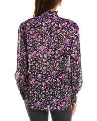 Isabel Marant E'toile Silk-Blend Blouse