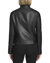Andrew Marc Rowan Leather Coat