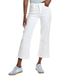 7 For All Mankind Luxe Vintage Cropped Alexa Soleil Jean White