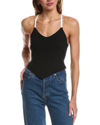 525 America 525 America Lace Back Tank Top