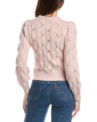 Rebecca Taylor Alpaca Chainette Wool & Alpaca-Blend Sweater