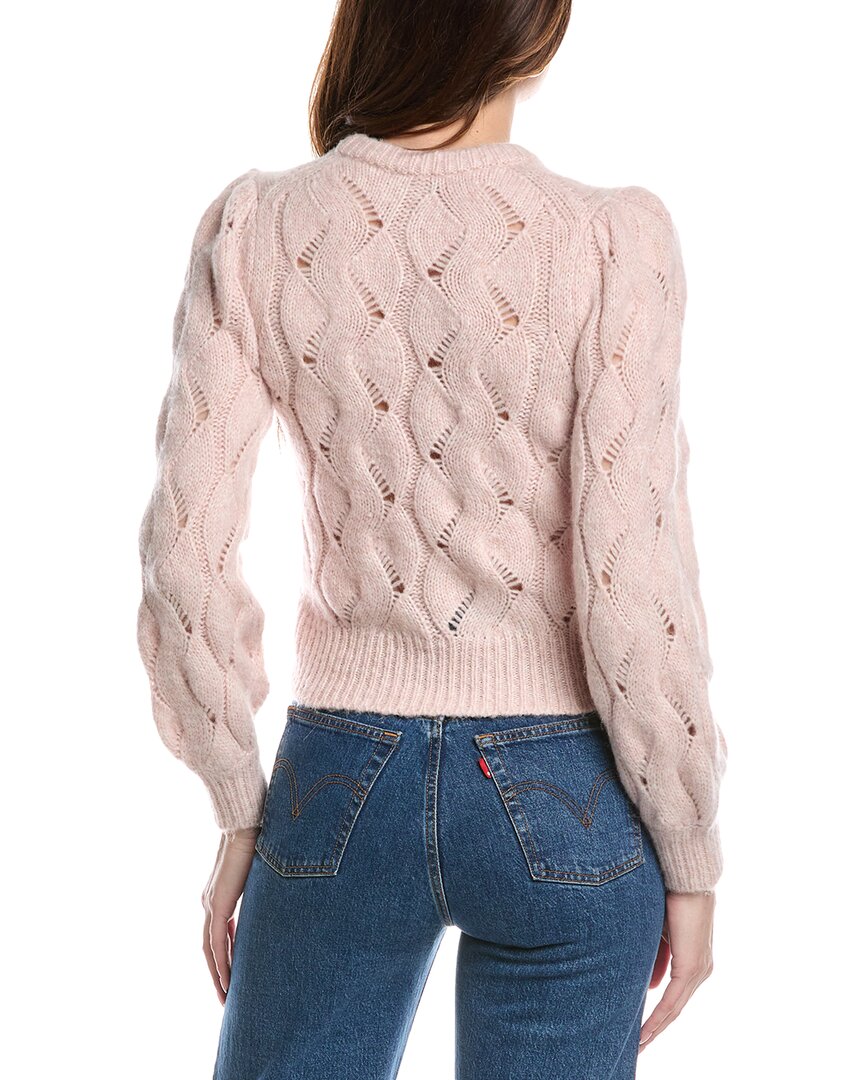 Rebecca Taylor Alpaca Chainette Wool & Alpaca-Blend Sweater