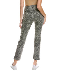 Nydj Pull-On Shadow Animal Charcoal Skinny Jean