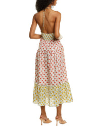 Ash & Eden Nuuly Halter Midi Dress