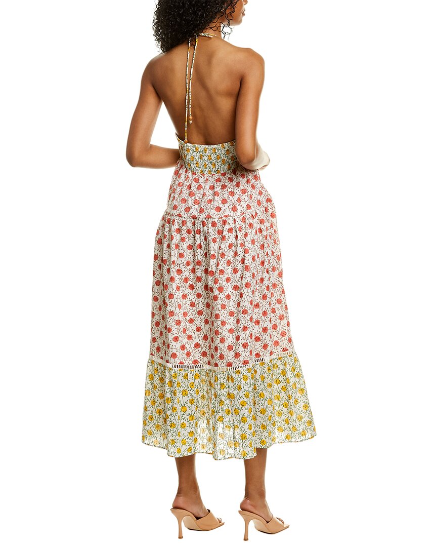 Ash & Eden Nuuly Halter Midi Dress