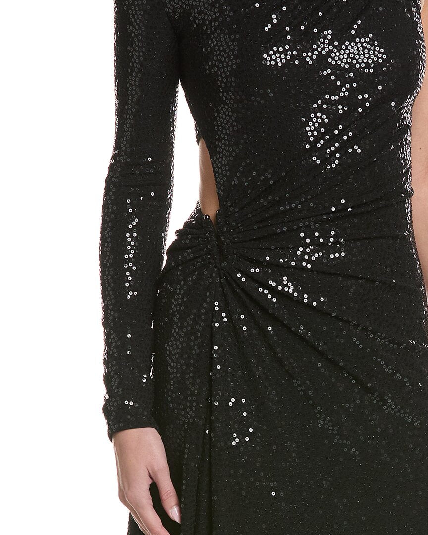 Michael Kors Collection Cutout Sequin Gown