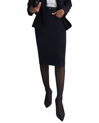 Reiss Reiss Haisley Tailored Wool-Blend Skirt