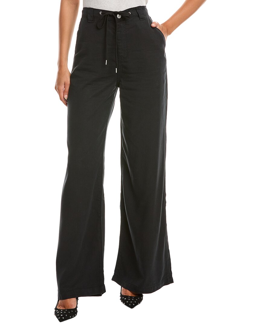Hudson Jeans Tie-Front Pant Black