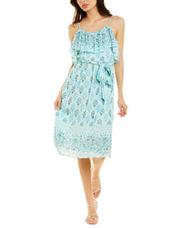 Celina Moon Braided Mini Dress Blue