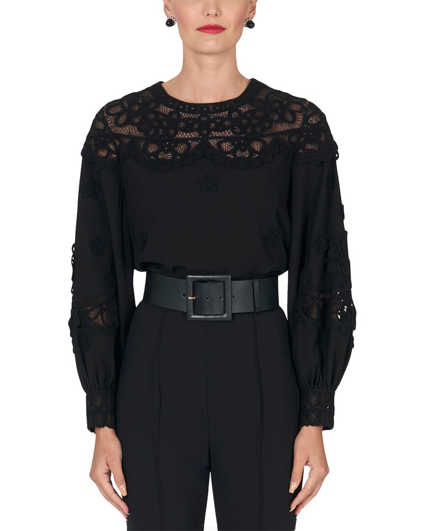 Carolina Herrera Puff Sleeve Top1