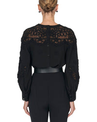 Carolina Herrera Puff Sleeve Top2