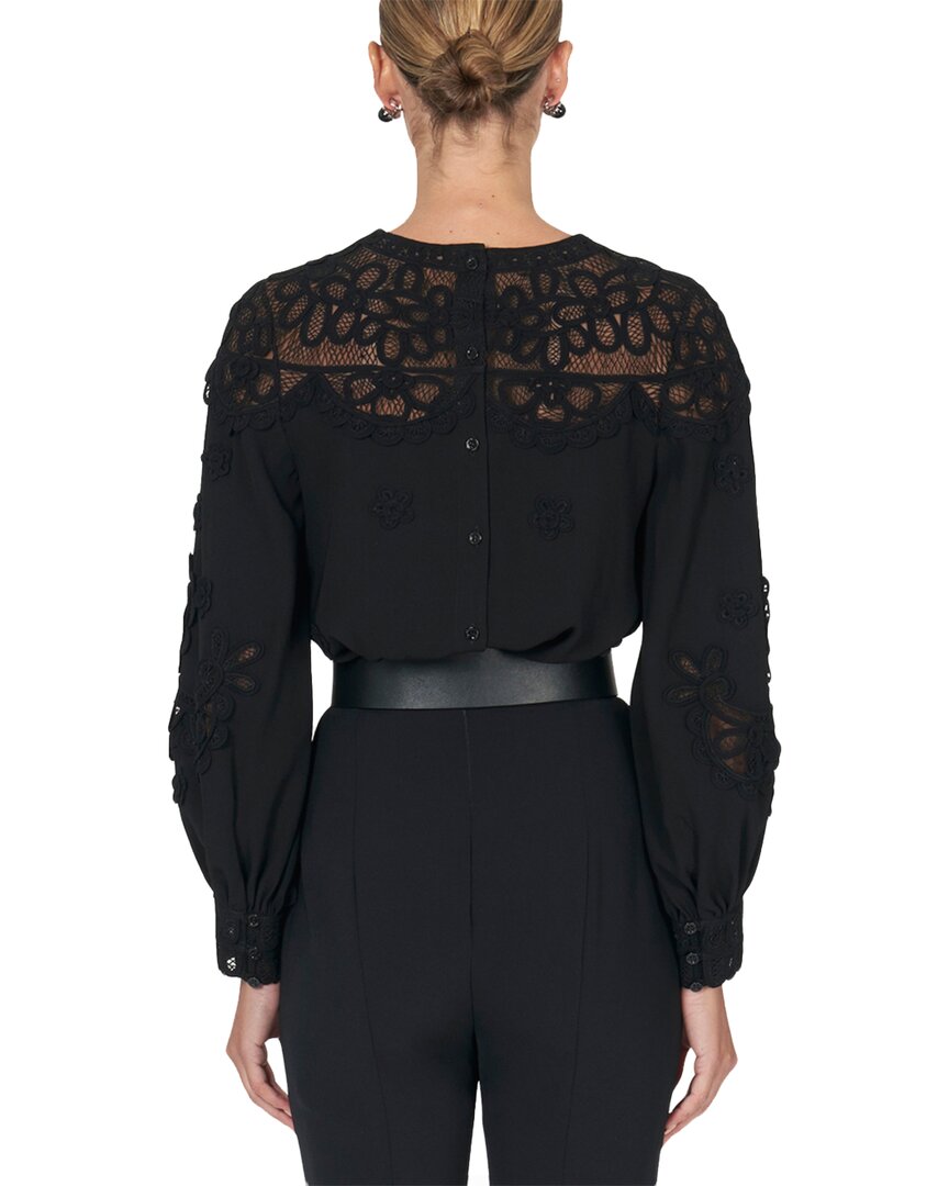Carolina Herrera Puff Sleeve Top2