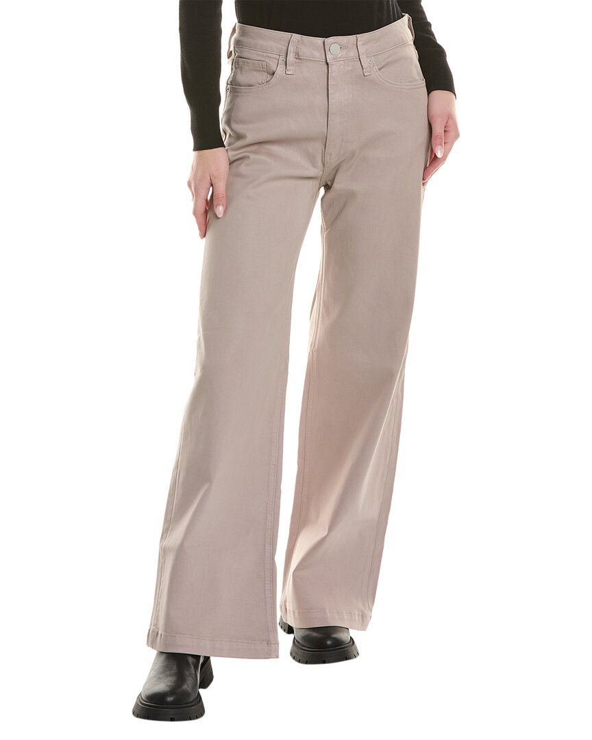 Hudson Jeans Jodie Coated Moonrock Wide Leg Jean