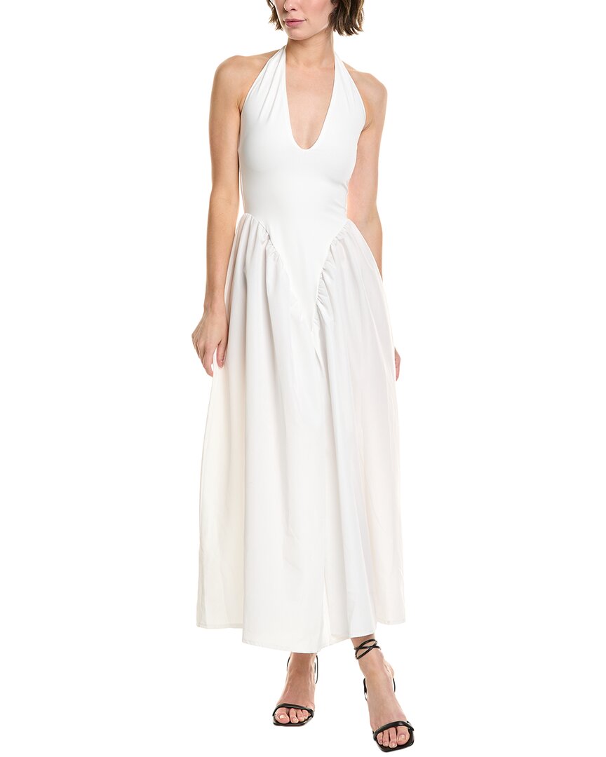 To My Lovers Midi Dress White
