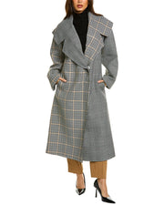 Oscar De La Renta Wool Trench Coat