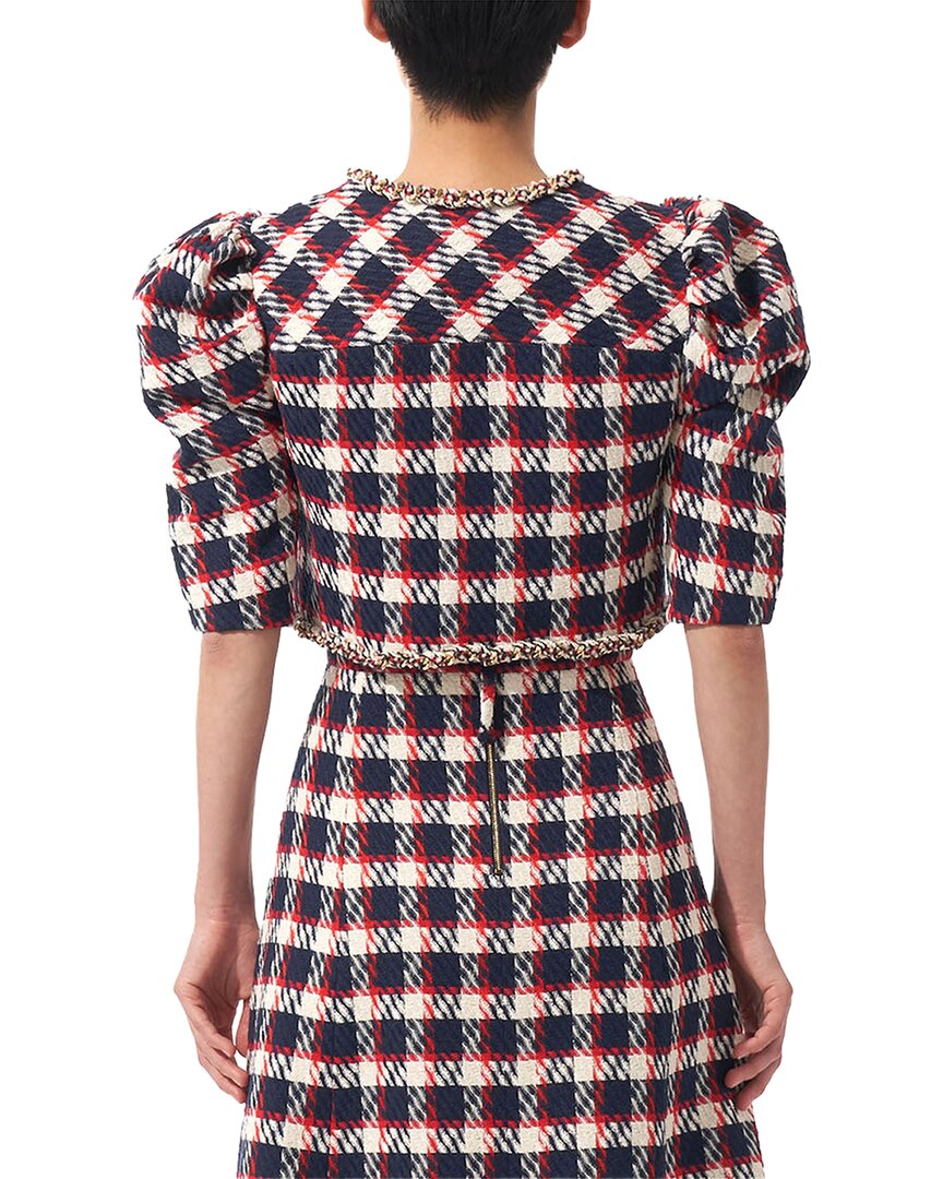 Carolina Herrera Chain Collar Top