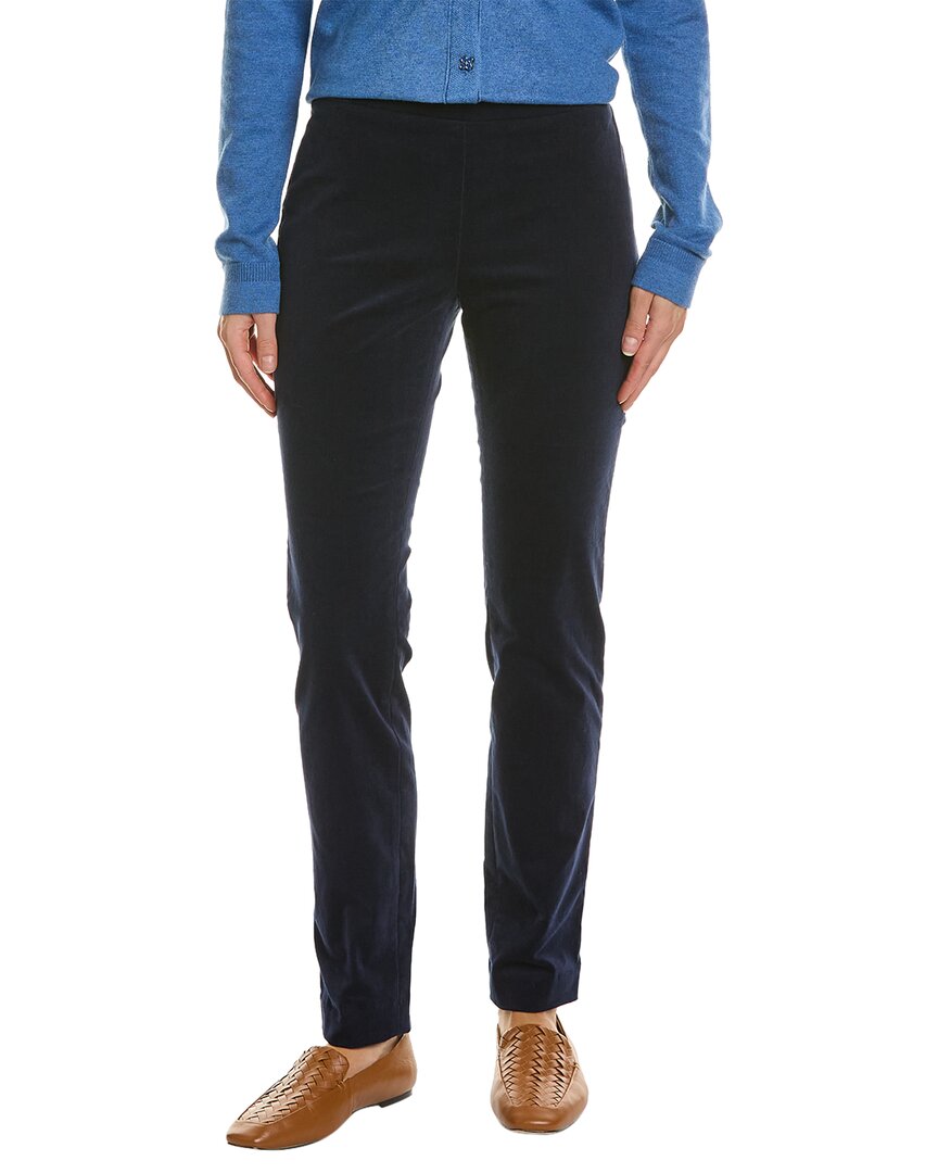 Pink Tartan Corduroy Pant Blue