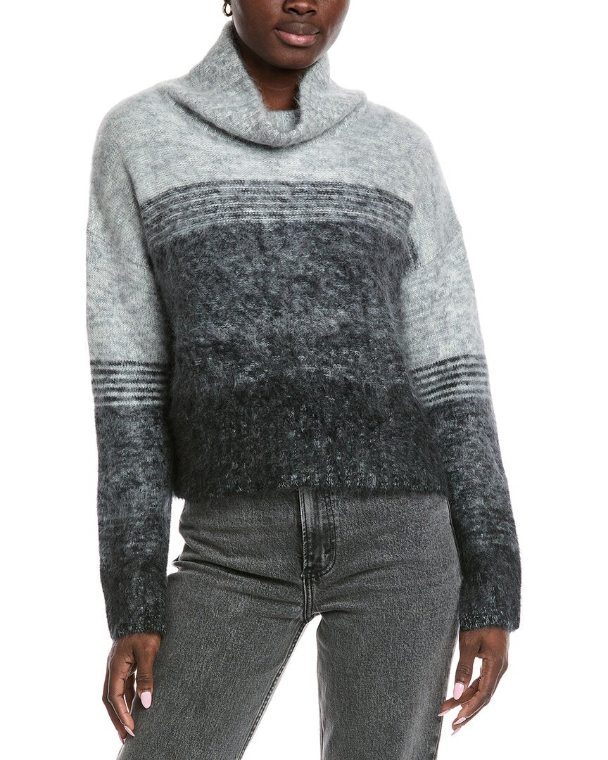Autumn Cashmere Fluffy Gradient Cashmere Sweater
