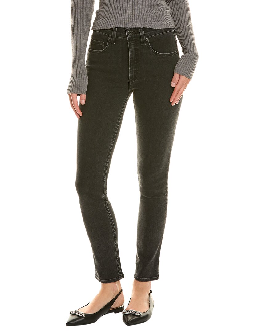 Askk Ny Stone Mid Rise Skinny- Stone Jean Stone