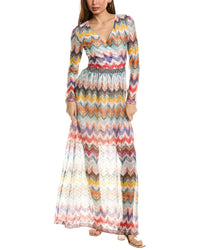 M Missoni Maxi Dress White