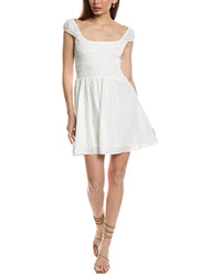 Faithfull The Brand Lene Mini Dress White