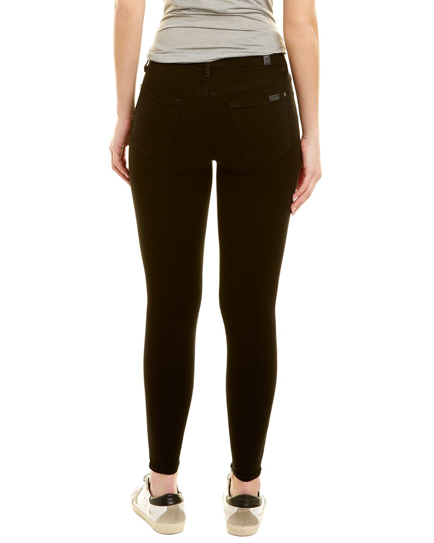 7 For All Mankind B(Air) Briar Black Ankle Skinny Jean