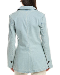 Proenza Schouler White Label Freya Denim Blazer