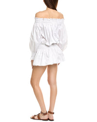 Norma Kamali Peasant Mini Dress