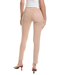 Ag Jeans The Farrah Sulfur Infinite Mauve High-Rise Skinny Ankle Cut