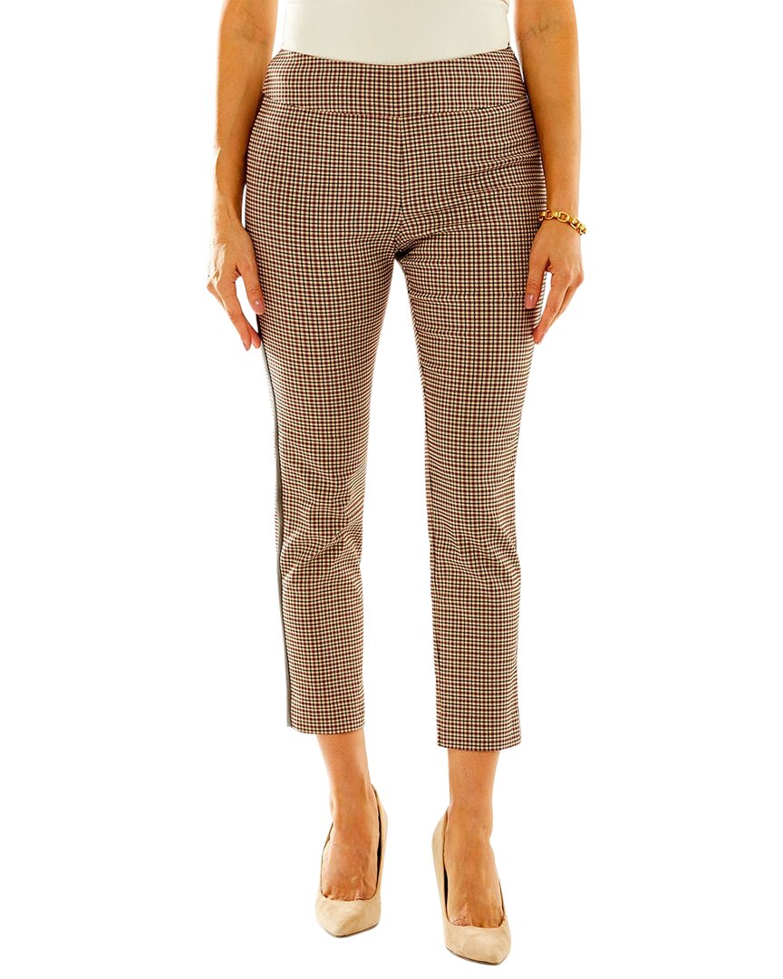 Sara Campbell The Stevie Pant Brown Multi