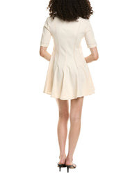 Colette Rose Flounce Mini Dress