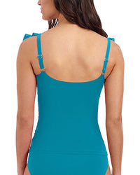 Profile By Gottex Tutti Frutti Square Neck Ruffle Tankini