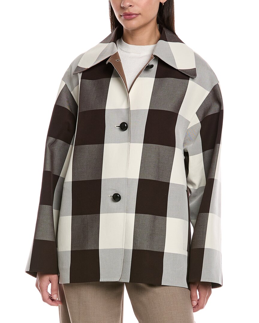 Lafayette 148 New York Oversized Swing Coat