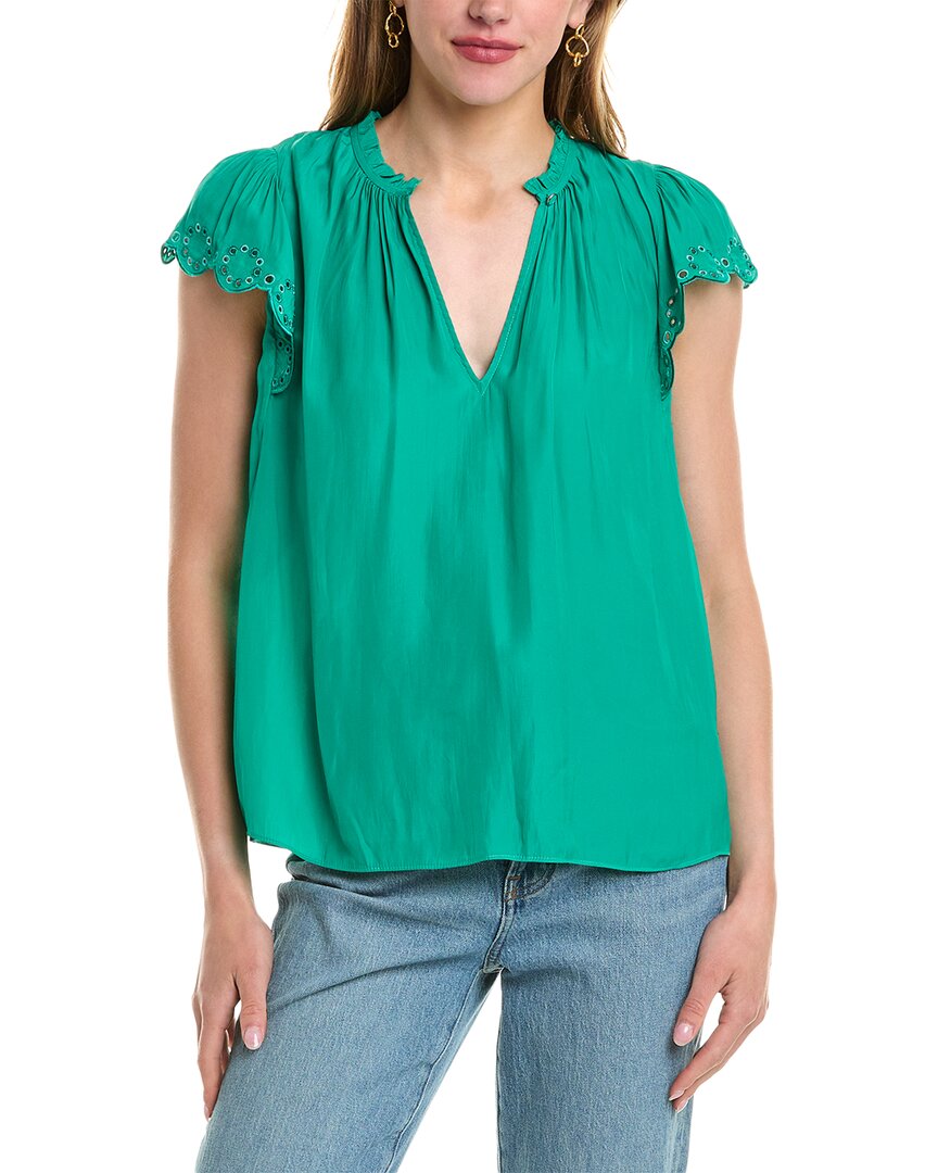 Ramy Brook Hermine Top Green