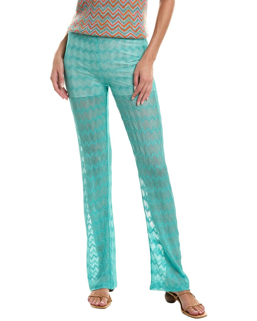 M Missoni Zig Zag Pant Blue