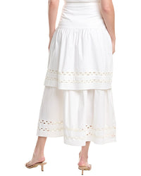 Sail To Sable Ric-Rac Midi Skirt