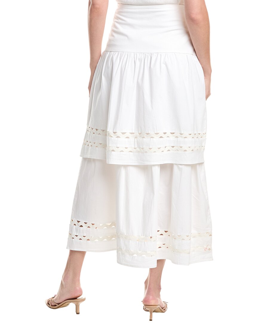 Sail To Sable Ric-Rac Midi Skirt