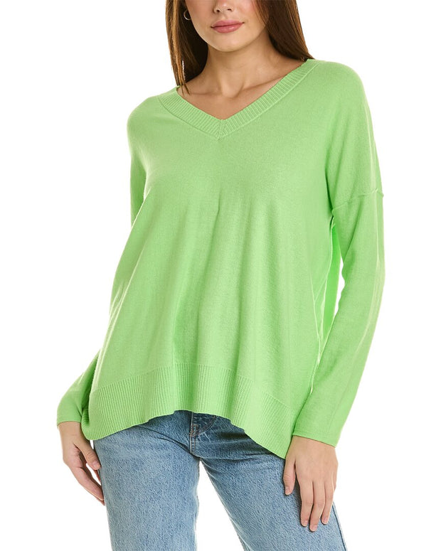 Hannah Rose Remi Oversized Cashmere-Blend Sweater