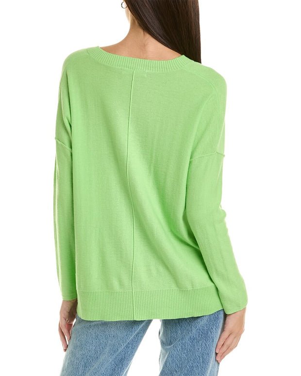 Hannah Rose Remi Oversized Cashmere-Blend Sweater