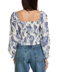 Seraphina Ruched Crop Top