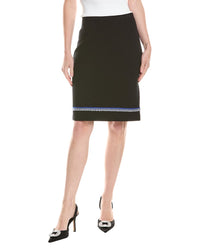 St. John Textured Skirt