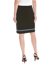 St. John Textured Skirt