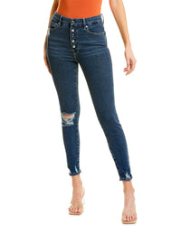 Good American Good Waist Blue Skinny Jean Blue