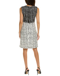 Oscar de la Renta Oscar De La Renta Scribble Dots Dress