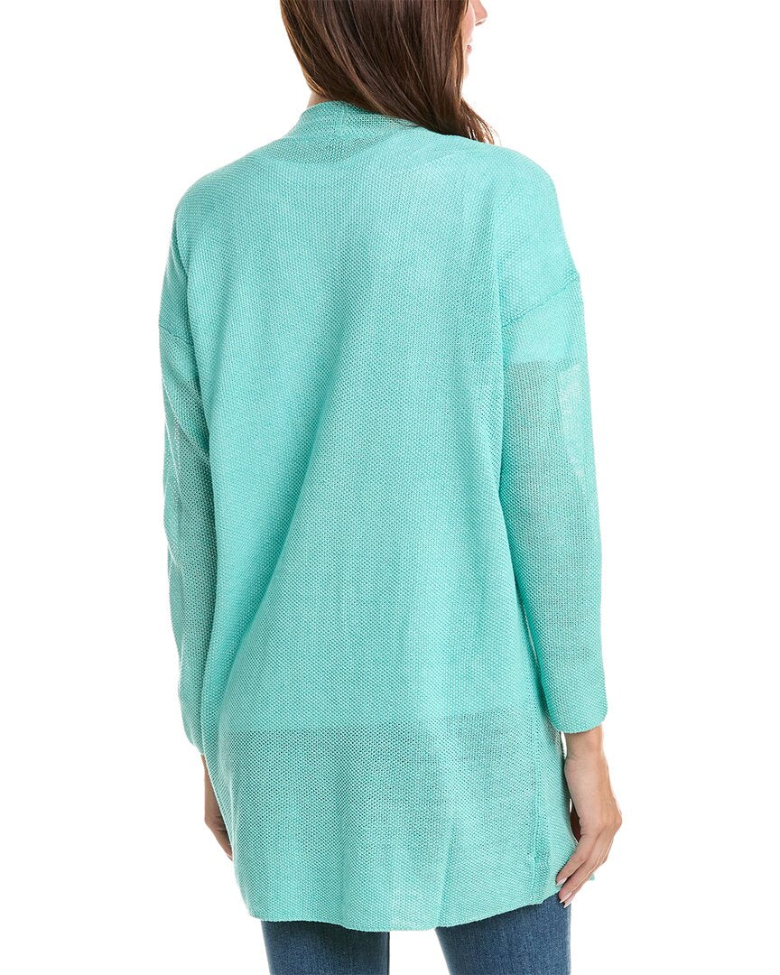 Eileen Fisher Linen Cardigan – Bluefly
