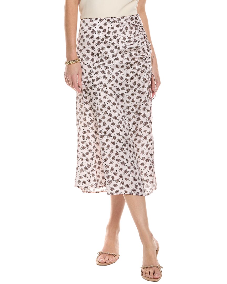 Maje Midi Skirt Pink