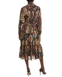 T Tahari Maxi Shirtdress