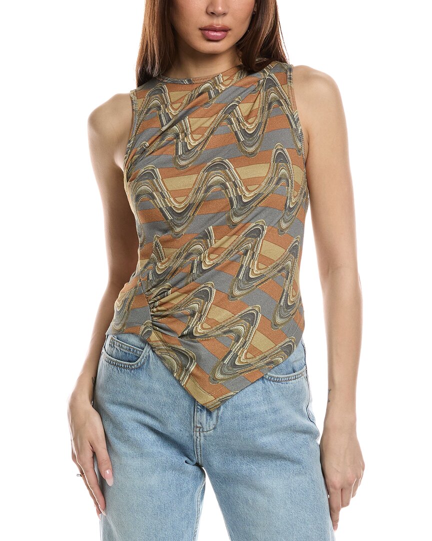 Faithfull The Brand Loire Top Green