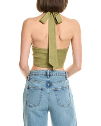 Staud Kai Smocked Top